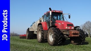 Case CS110Mest injecterenInjection slurryGülle ausbringenNunspeetNL2016Joskin [upl. by Oiluarb]