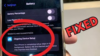 Fix On Going Device Setup On iPhone iOS 18  How To Fix On going Device Setup On iPhone After iOS 18 [upl. by Blasien]