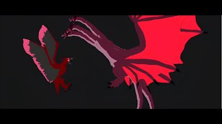 Xudzilla King of The Monsters Rodan vs King Ghidorah [upl. by Ehcsrop]