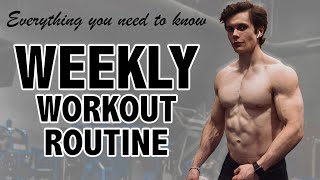 Build Muscle Lose Fat  What You Need To Know  Diet Cardio Tips  Full WEEK Of Workouts [upl. by Velick542]