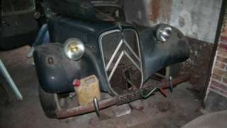 restauration citroen traction familiale [upl. by Nalyk541]