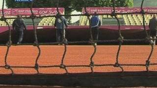 Internationaux de tennis de Strasbourg  Les terrains [upl. by Argyle845]