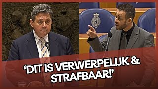 DENKkamerlid SCHREEUWT zijn W0EDE uit richting de PVV ‘Dit is VERWERPELIJK amp STRAFBAAR’ [upl. by Airdnax]