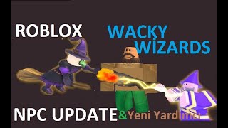 Roblox Wacky Wizards 😺 YENİ GÜNCELLEME  Wacky Wizards  Roblox Türkçe [upl. by Ynaittirb840]