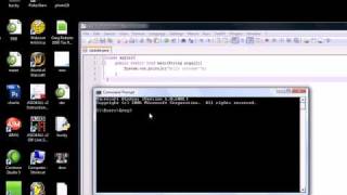 Java Programming Tutorial  2  Running a Java Program [upl. by Tolkan]