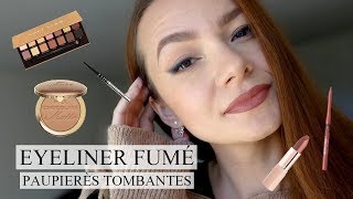 FULL FACE  Eyeliner fumé pour paupières tombantes [upl. by Chaim]