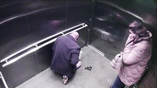 Video shows offduty cop accidentally shooting himself in elevator [upl. by Atwood]