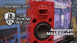 Augspurger MX65 System  Gearspace  AES NYC 2024 [upl. by Adler]