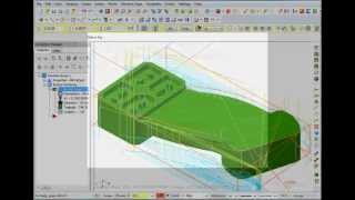 Mastercam X6 2DHST Dynamic Area Mill [upl. by Wren590]