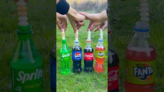 “Testing the Legend Cola and Fanta vs Sprite vs Pepsi with Mentos” 🔥😱 experiment [upl. by Stillas]