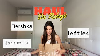 HAUL de Rebajas🛍 bershka  stradivarius  lefties rebajas  marinanavarrro [upl. by Emmer]