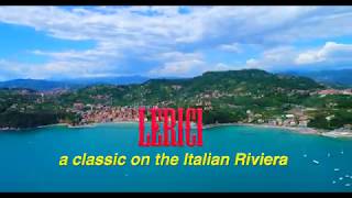 Lerici a classic on the Italian Riviera by drone [upl. by Iny]