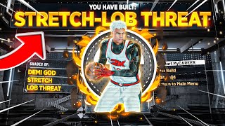 FIRST EVER STRETCHLOB THREAT ON NBA2K21 RAREST BUILD [upl. by Lardner239]