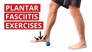 Stretching WONT Fix Plantar Fasciitis But These 4 Exercises Will [upl. by Drarreg562]