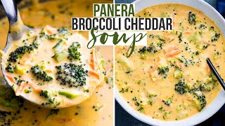 30 Minute Broccoli Cheddar Soup Better than Panera [upl. by Peer257]