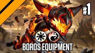 Boros Equipment  MTG ONE Premier Drafts [upl. by Faxan444]