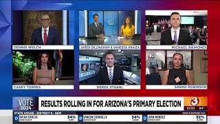 2024 Arizona Primary Election Coverage  10pm Part 1 [upl. by Rockey800]