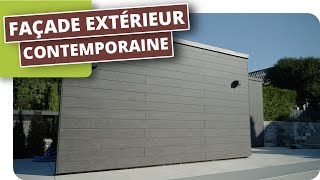 Poser une façade extérieure moderne [upl. by Nauqal]