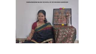 Anusha Venkatesan Disciple of Kalaimamani Dr Shubha Ganesan [upl. by Stauffer899]