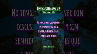 2 Timoteo 22226 Un Maestro Amable [upl. by Aurie844]