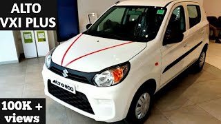 BS6 MARUTI SUZUKI ALTO 800 VXI PLUS  FULL DETAILED REVIEW  PRICING  FEATURE  EVERYTHING [upl. by Ztirf510]