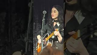 St Vincent  New York  Live Acoustic  Crown Aviary Melbourne 281124 [upl. by Nioe833]