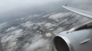 IAE V2500 Thrust Reduction American Airlines A320 Departure from Dallas DFW [upl. by Ume]