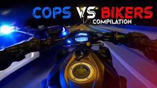 BIKERS VS COPS Motorcycles chased by Police Compilation 2023 [upl. by Ragen]