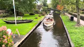 Giethoorn Village Netherlands 🇳🇱🇳🇱 [upl. by Aloap703]