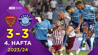 Atakaş Hatayspor 33 Yukatel Adana Demirspor  4 Hafta  Trendyol Süper Lig 20232024 [upl. by Demetrius]