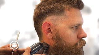 Beardbrand Founder Brings Back the Mullet Again  Honest Barber [upl. by Hewie]