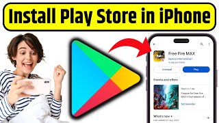 How to Install Google Play Store in iPhone 100 Real  iPhone Me Play Store Kaise Download Kare [upl. by Zurn768]