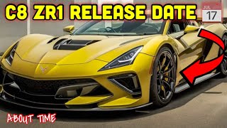 RELEASED 2025 c8 ZR1 CORVETTE finally GETS a RELEASE DATE amp LOCATION THIS WEEK [upl. by Eneleahs]