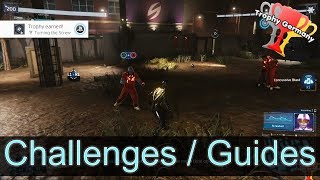 SpiderMan DLC CTNS Turf Wars All Screwball Challenges amp Guides Turning the Screw Trophy [upl. by Adnirak]