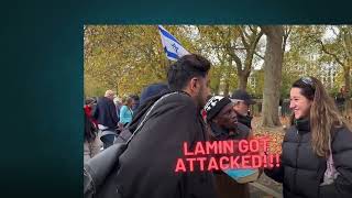 Lamin is Exposing A Lying Christian Preacher At London Speakers Corner [upl. by Pam628]