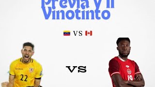 Previa Venezuela vs Canadá [upl. by Ttebroc685]