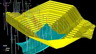 Open Pit Design in Surpac [upl. by Ambie]