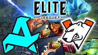 ABSOLUTELY CRAZY SERIES  AURORA vs VIRTUS PRO  ELITE LEAGUE 2024 DOTA 2 [upl. by Eerized922]