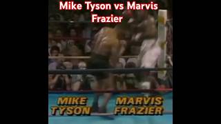 Mike Tyson vs Marvis Frazier KO Singkat Mike Tyson shorts [upl. by Bili112]