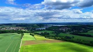 Möhnesee von oben  Beeindruckende Luftaufnahmen mit DJI MINI 4 PRO [upl. by Netsuj]