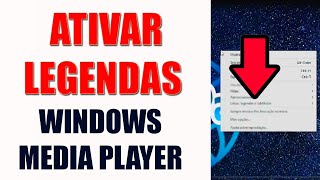 COLOCAR LEGENDA NO WINDOWS MEDIA PLAYER  PASSO A PASSO [upl. by Hollie766]