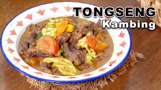 RESEP TONGSENG KAMBING  Simpel Enak dan Empuk Tanpa di Presto [upl. by Uohk]