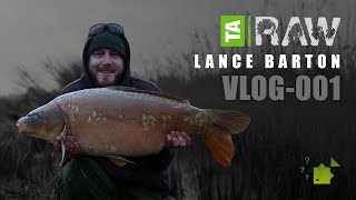 TA  RAW  Lance Barton  Vlog  001  Carp Fishing [upl. by Hy354]