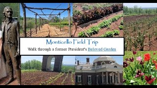 Jefferson  Tea  Garden Chat 👨‍🌾💚 Yes Please A girl can dream Monticello Gardens in April [upl. by Mandal]