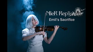 NieR Replicant Emil  Sacrifice Violin Cover [upl. by Aremmat]