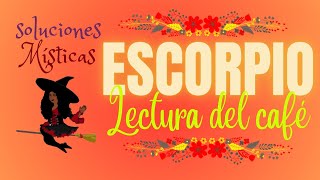 Escorpio♏️recibirás señales divinas de que Dios no te desampara🥹lectura del café☕️🔮🗝️ [upl. by Lleraj]