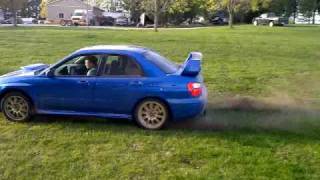 STi burnout Grass [upl. by Nnylirret]