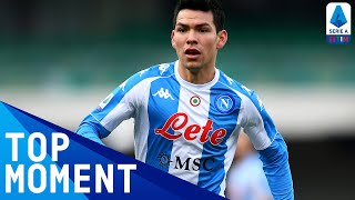 Hirving Lozano strikes after just NINE SECONDS  Hellas Verona 31 Napoli  Top Moment  Serie A TIM [upl. by Thenna]