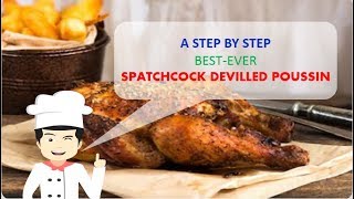 Best Ever SPATCHCOCKED DEVILLED POUSSIN [upl. by Kutzenco]