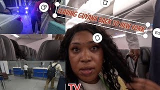 Leaving Guyana back to New York 🥹🥹 [upl. by Garnett590]